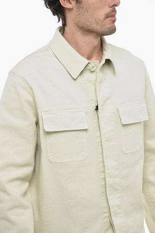 Concealed Closure Denim Jacket