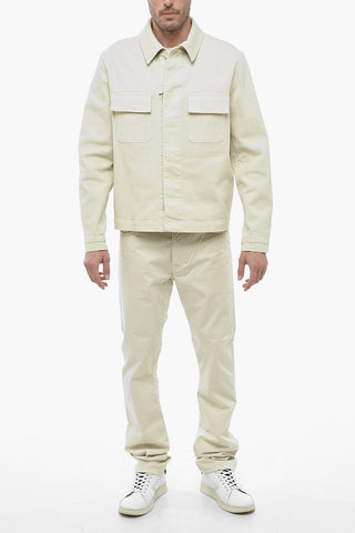 Concealed Closure Denim Jacket