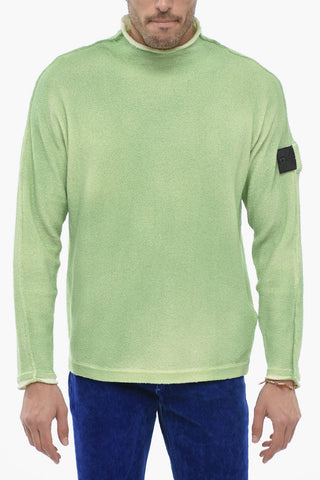 Turtleneck SHADOW Cotton Blend Pullover