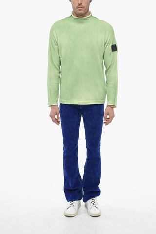 Turtleneck SHADOW Cotton Blend Pullover