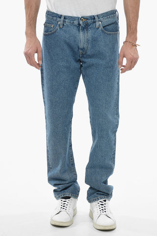 Tapered Fit Denims with Arrow Print