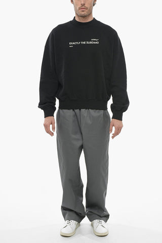 SEASONAL Crew Neck OPPOSITE Brushed Cotton Sweatshirt