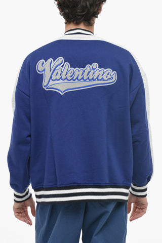 Cotton Cardigan With Patches