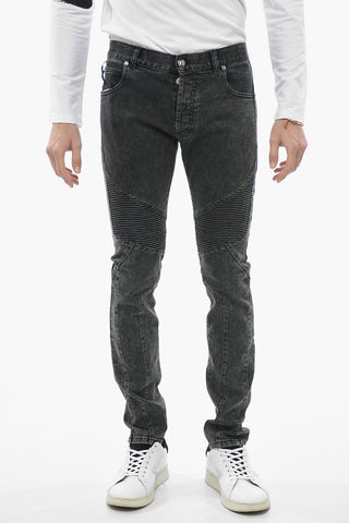 Slim Fit Biker Jeans 15 cm