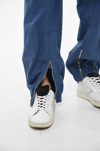 Pantaloni Cargo con Dettaglio Zip