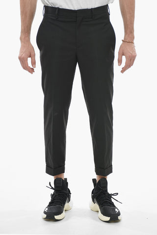 Pantaloni Slim Fit DOUBLE STRIPE con Polsini