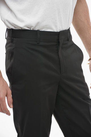 Pantaloni Slim Fit DOUBLE STRIPE con Polsini