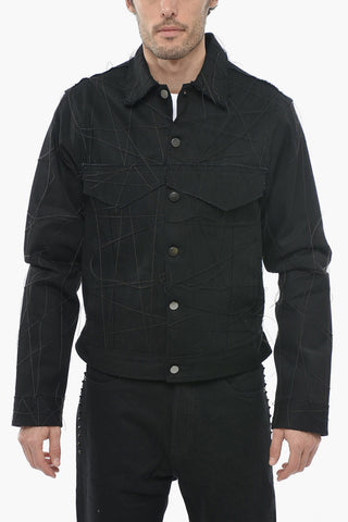 LACA Hand Finished Denim Jacket with Flush Pockets