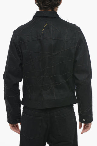 LACA Hand Finished Denim Jacket with Flush Pockets