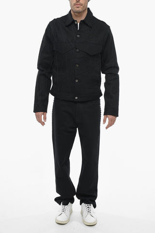 LACA Hand Finished Denim Jacket with Flush Pockets