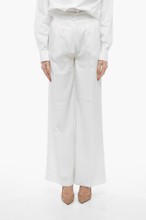 Palazzo Trousers THE GIRLFRIEND with 2 Pleats