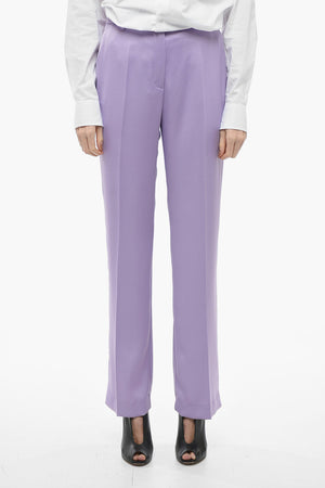Satin Palazzo Trousers THE LOVER
