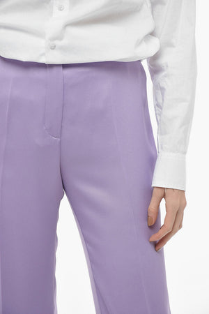 Satin Palazzo Trousers THE LOVER