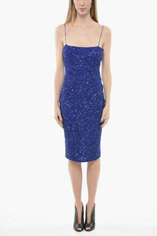 Sequined PRIME Midi Slip Dress