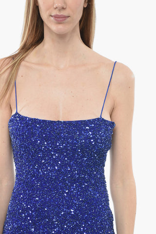 Slip Dress Midi PRIME in Paillettes