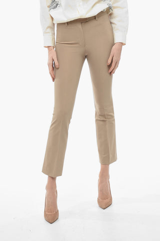 Viscose Blend FATINA Pants with Flared Leg
