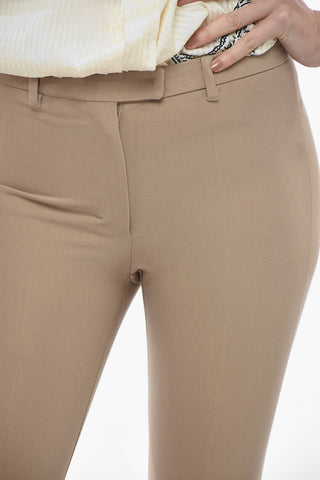 Viscose Blend FATINA Pants with Flared Leg