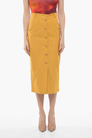 COLONIA Long Skirt with Front Slit