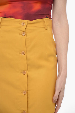 COLONIA Long Skirt with Front Slit