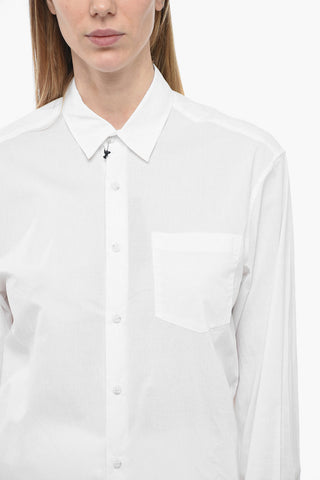 Cotton ELISABETH Oversized Shirt with Print