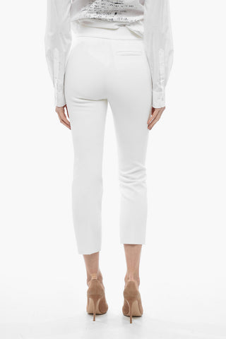 Pantaloni 3 Tasche Slim Fit con Chiusura Nascosta