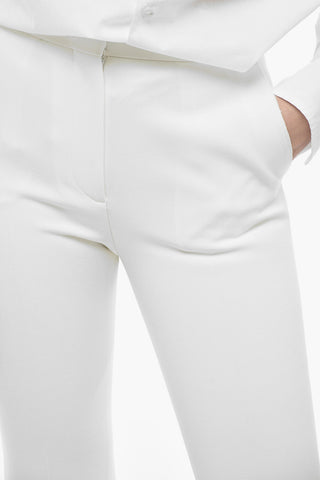 Pantaloni 3 Tasche Slim Fit con Chiusura Nascosta