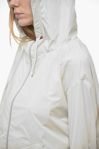 Hooded Oversized Windbreaker Jacket