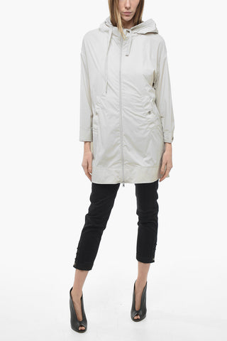 Hooded Oversized Windbreaker Jacket