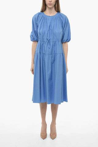 WEEKEND Gathered KUBAN Dress with Drawstring