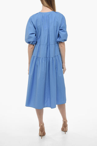 WEEKEND Gathered KUBAN Dress with Drawstring
