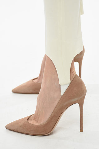 Pantaloni MANOLO in Lana Stretch con Staffe