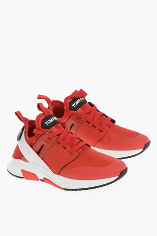 Sneakers low top in Tessuto Bicolore