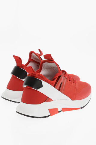 Sneakers low top in Tessuto Bicolore