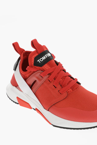 Sneakers low top in Tessuto Bicolore