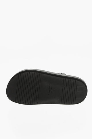 Leather ELISA Sandals with Cut-Out Details and Platform 3.5cm