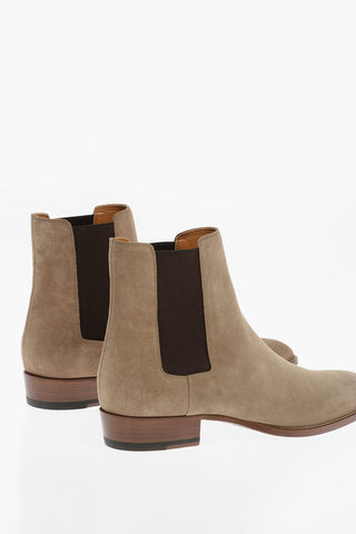 Suede Leather Chelsea Boots