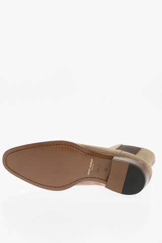 Suede Leather Chelsea Boots