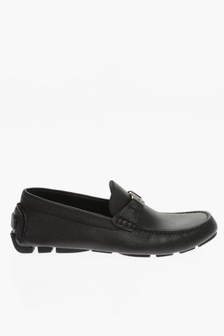 Hammered Leather ODEON Loafers