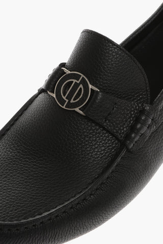Hammered Leather ODEON Loafers