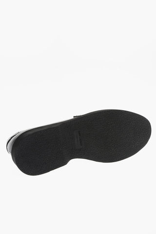Leather TEDDY Loafers With penny Detail