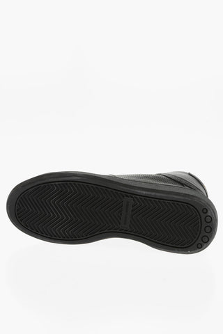 Sneakers High-Top In Pelle