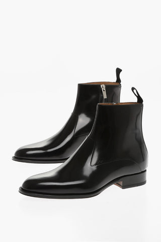 Patente Leather TIMELESS Boots With Leather Soles