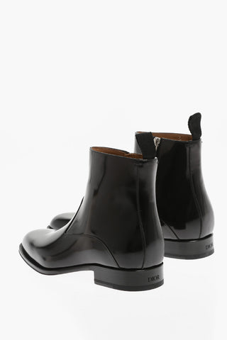 Patente Leather TIMELESS Boots With Leather Soles
