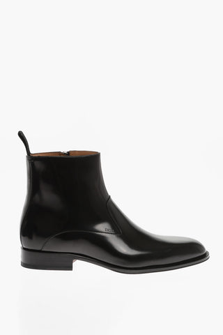 Patente Leather TIMELESS Boots With Leather Soles