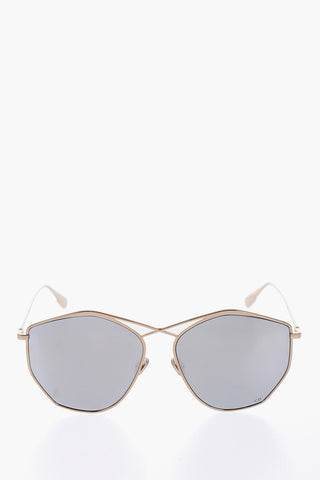 Geometric Frame and Cross Bridge STELLAIRE 4 Sunglasses