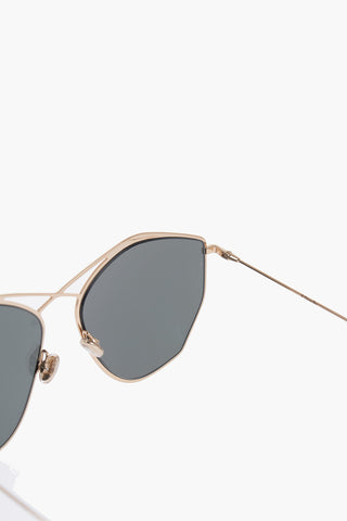 Geometric Frame and Cross Bridge STELLAIRE 4 Sunglasses