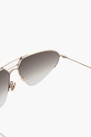Squared-Lenses Golden Effect Frame  DIOR STELLAIRE 5 Sunglasses