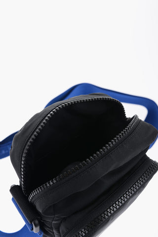 Nylon-Umhängetasche mit Logodruck