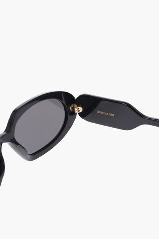 Solid Color DIOR BOBBY Oval Sanglasses