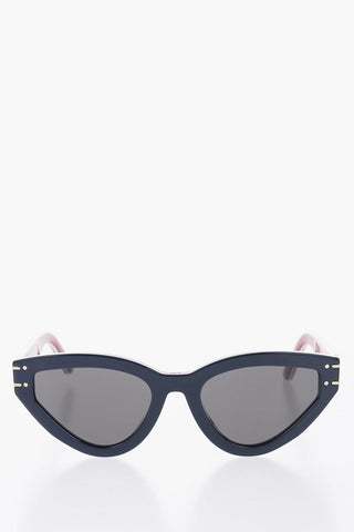 Two Tone DIOR SIGNATURE Square Sunglasses